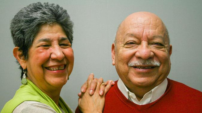 Tomás Ybarra-Frausto, right, told his friend Antonia Casteñeda the lessons he learned from his family about his Mexican American heritage during a 2012 StoryCorps interview in San Antonio. Tomás Ybarra-Frausto, right, told his friend Antonia Casteñeda the lessons he learned from his family about his Mexican American heritage during a 2012 StoryCorps interview in San Antonio.