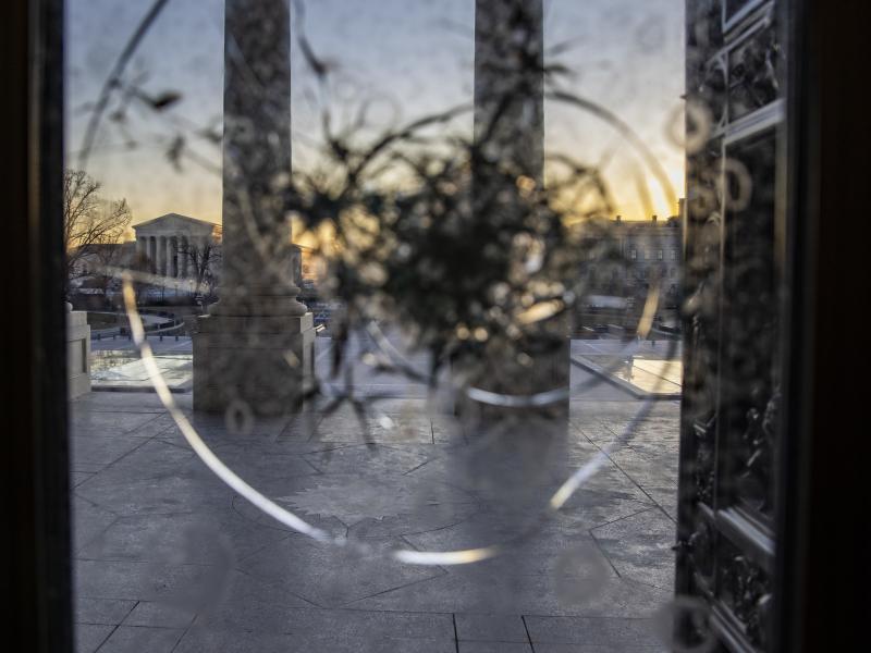 A new report says a division within the Department of Homeland Security missed signs of potential violence before the insurrection at the U.S. Capitol on Jan. 6. A new report says a division within the Department of Homeland Security missed signs of potential violence before the insurrection at the U.S. Capitol on Jan. 6.