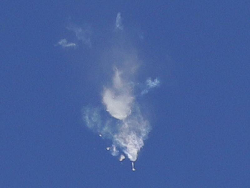 Smoke rises as first-stage boosters separate from a Soyuz rocket with a Soyuz MS-10 spacecraft carrying a NASA astronaut and a Russian cosmonaut. The mission was aborted shortly after launch, and the pair returned to Earth safely in an emergency landing. Smoke rises as first-stage boosters separate from a Soyuz rocket with a Soyuz MS-10 spacecraft carrying a NASA astronaut and a Russian cosmonaut. The mission was aborted shortly after launch, and the pair returned to Earth safely in an emergency landing.