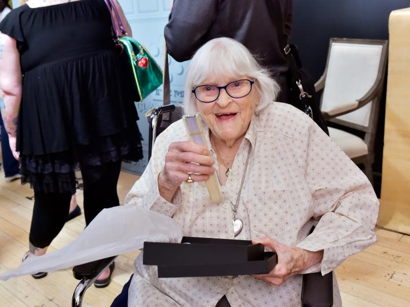 Ruthie Tompson at a screening at the 2018 TCM Classic Film Festival on April 28, 2018 in Hollywood, California. The legendary Disney animator passed away on Sunday at the age of 111. Ruthie Tompson at a screening at the 2018 TCM Classic Film Festival on April 28, 2018 in Hollywood, California. The legendary Disney animator passed away on Sunday at the age of 111.