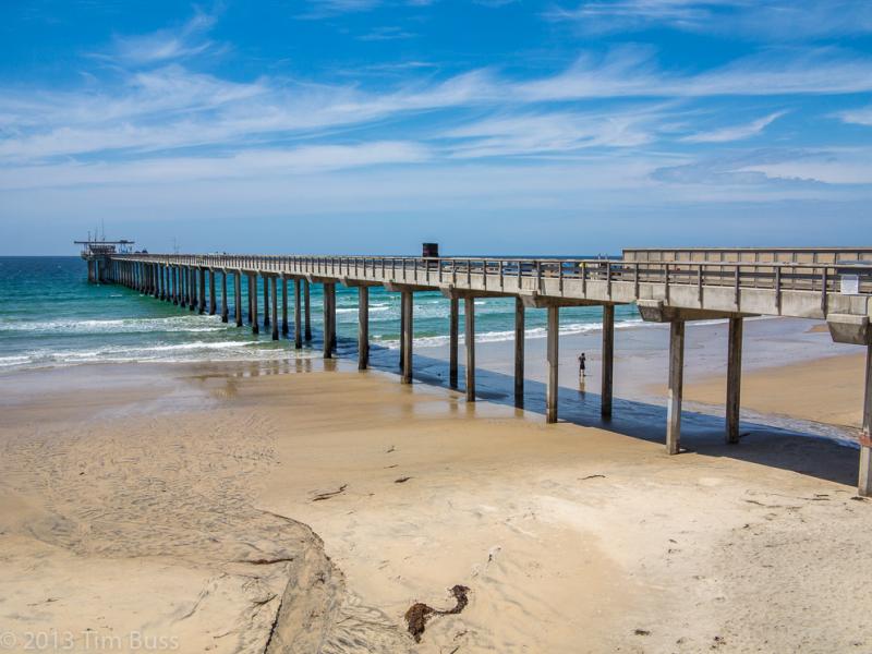 At the Ellen Browning Scripps Memorial Pier in southern California, researchers logged the warmest sea surface temperature in 102 years. At the Ellen Browning Scripps Memorial Pier in southern California, researchers logged the warmest sea surface temperature in 102 years.