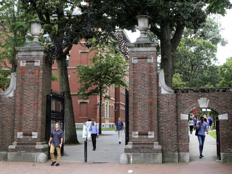 Pedestrians in Harvard Yard in 2019. Schools and businesses have gone to court to stop the Trump administration from barring online-only international students from entering or staying in the United States. Pedestrians in Harvard Yard in 2019. Schools and businesses have gone to court to stop the Trump administration from barring online-only international students from entering or staying in the United States.