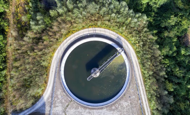 Researchers tested sewage across Europe, including in Germany, where this treatment plant is located, for bacteria with resistance to antibiotics. Researchers tested sewage across Europe, including in Germany, where this treatment plant is located, for bacteria with resistance to antibiotics.