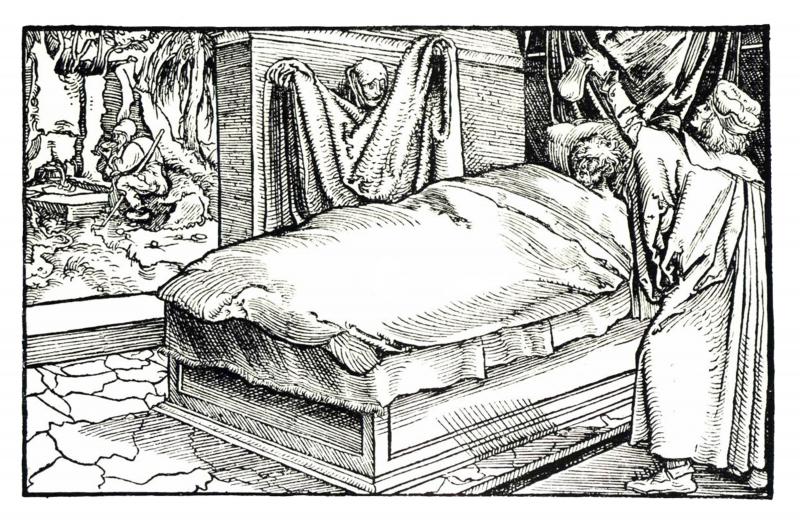 A woodcut from the 15th century depicts a scene from the Black Death plague, which killed an estimated 50 million people in Europe and the Mediterranean between 1346 and 1353. Scientists say they may have found the origin of this deadly disease. A woodcut from the 15th century depicts a scene from the Black Death plague, which killed an estimated 50 million people in Europe and the Mediterranean between 1346 and 1353. Scientists say they may have found the origin of this deadly disease.