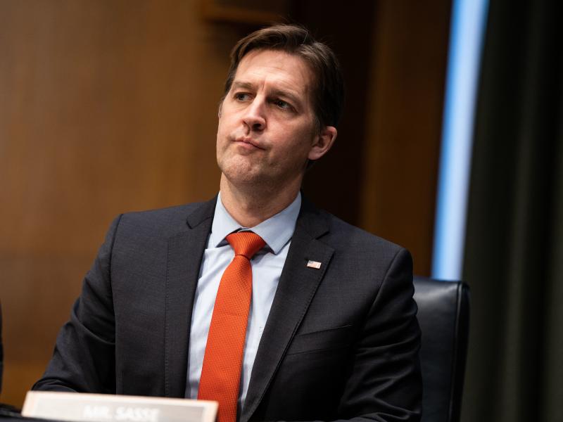 Sen. Ben Sasse, R-Neb., is one of seven Republicans who voted to convict former President Donald Trump during the most recent impeachment trial. Sen. Ben Sasse, R-Neb., is one of seven Republicans who voted to convict former President Donald Trump during the most recent impeachment trial.