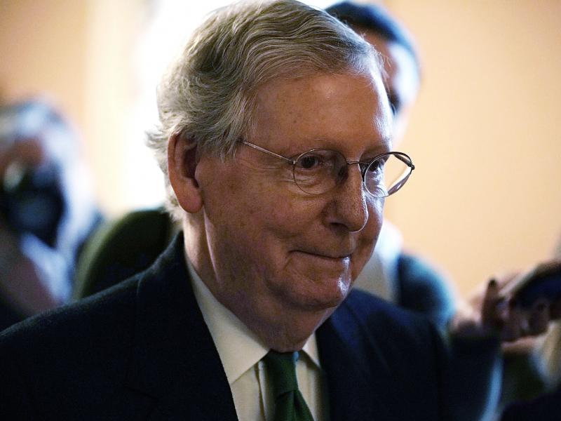 "This bill represents a significant bipartisan step forward," Senate Majority Leader Mitch McConnell said Wednesday. "This bill represents a significant bipartisan step forward," Senate Majority Leader Mitch McConnell said Wednesday.