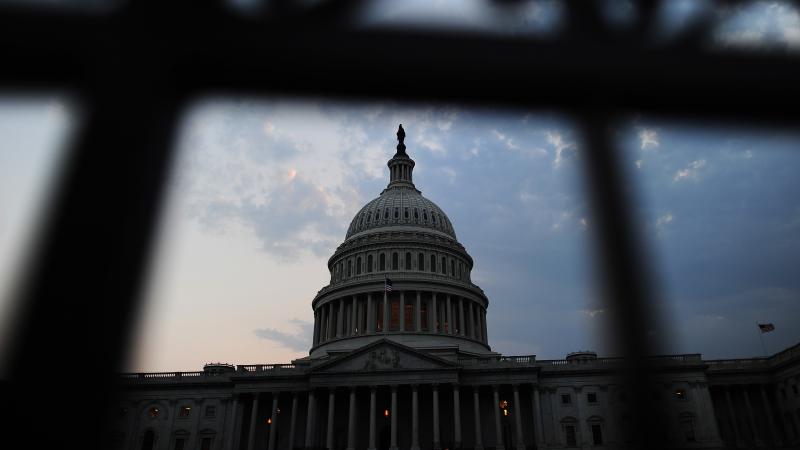 The U.S. Capitol is pictured at dusk in Washington, D.C., in July 2011. The U.S. Capitol is pictured at dusk in Washington, D.C., in July 2011.