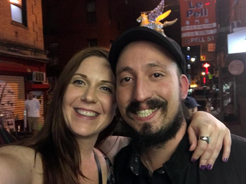 Before they were laid off, Maxwell Kirsner and Natalie Borowicz, his fiancée, both worked for a company that staged big events in New York City. Before they were laid off, Maxwell Kirsner and Natalie Borowicz, his fiancée, both worked for a company that staged big events in New York City.