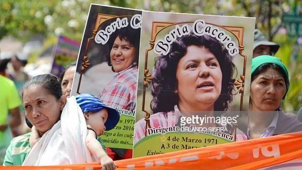 Environmental activist Berta Cáceres was assassinated in 2016, after her decade-long campaign against the construction of a dam in Honduras. Environmental activist Berta Cáceres was assassinated in 2016, after her decade-long campaign against the construction of a dam in Honduras.
