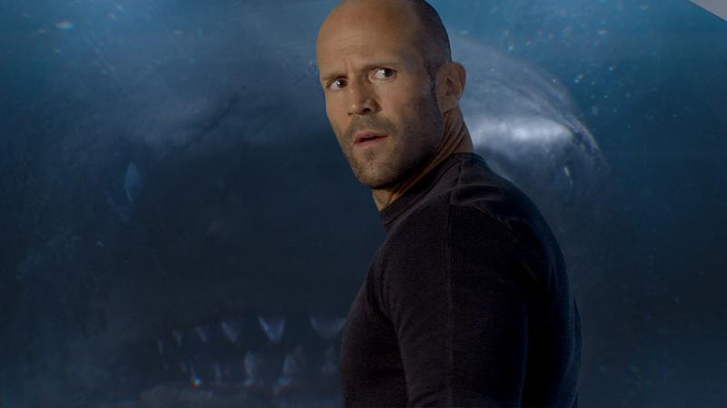 She Prefers To Be Called "The Peggy": Jonas (Jason Statham, obviously) reflects the audience's incredulity in The Meg. She Prefers To Be Called "The Peggy": Jonas (Jason Statham, obviously) reflects the audience's incredulity in The Meg.