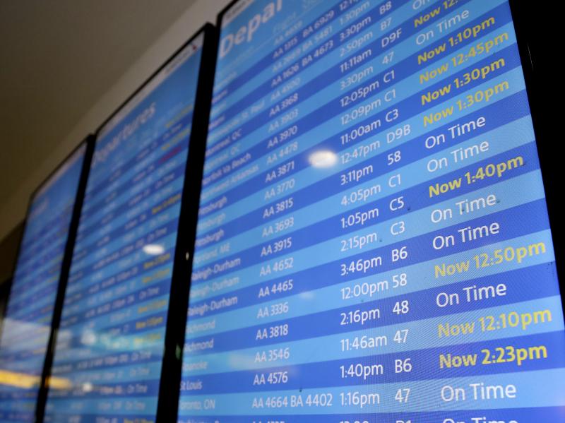 Flights at LaGuardia Airport in New York were delayed Friday morning as the FAA said it was experiencing an uptick in workers calling in sick. Flights at LaGuardia Airport in New York were delayed Friday morning as the FAA said it was experiencing an uptick in workers calling in sick.