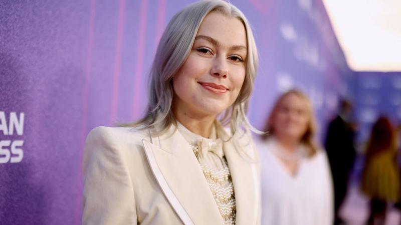 Phoebe Bridgers attends Billboard Women in Music at YouTube Theater in Inglewood, Calif. Phoebe Bridgers attends Billboard Women in Music at YouTube Theater in Inglewood, Calif.