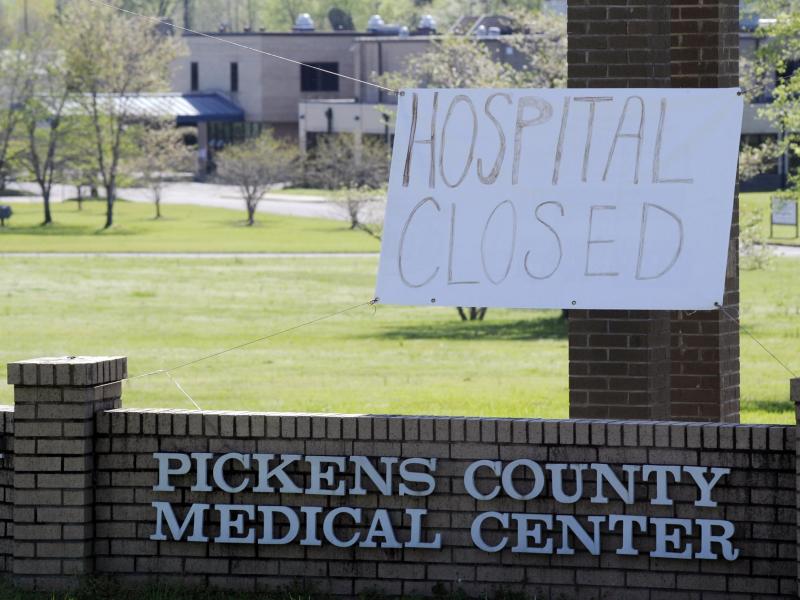 The recently closed Pickens County Medical Center in Carrollton, Ala., is one of the latest health care facilities to fall victim to a wave of rural hospital shutdowns across the U.S. in recent years. With hundreds of hospitals endangered, residents are w The recently closed Pickens County Medical Center in Carrollton, Ala., is one of the latest health care facilities to fall victim to a wave of rural hospital shutdowns across the U.S. in recent years. With hundreds of hospitals endangered, residents are w