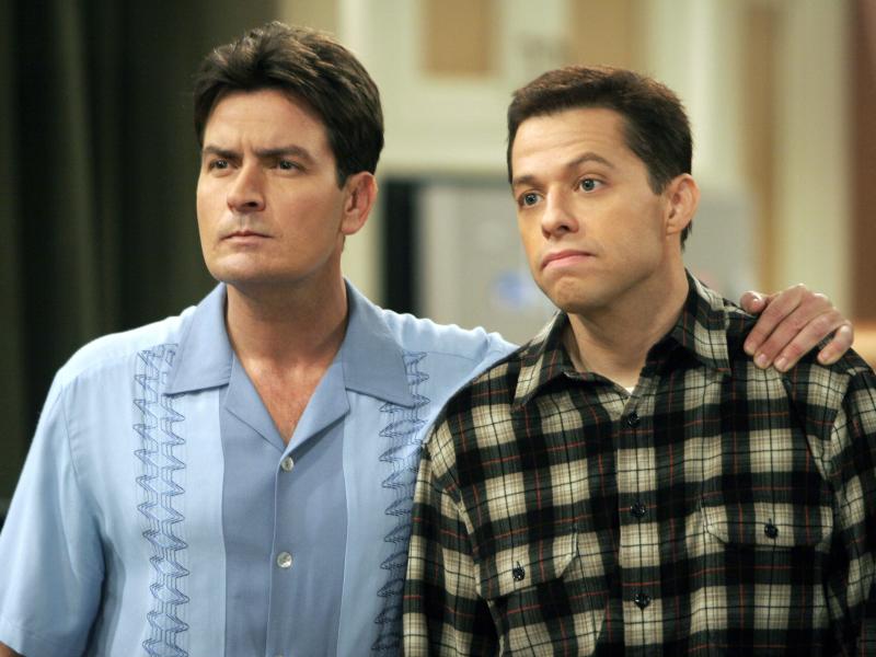 Promo image: Jon Cryer & Charlie Sheen Promo image: Jon Cryer & Charlie Sheen