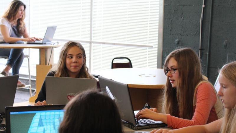 At a Minecraft camp in Shaker Heights, Ohio, kids trade secrets about making their virtual worlds come to life. At a Minecraft camp in Shaker Heights, Ohio, kids trade secrets about making their virtual worlds come to life.