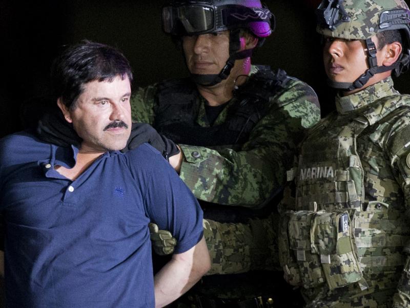 Joaquín "El Chapo" Guzmán was extradited to the U.S. in 2017 after two successful escapes from Mexican prisons. On Thursday, the Justice Department announced two of his sons have been indicted on a drug conspiracy charge. Both brothers are believed to b Joaquín "El Chapo" Guzmán was extradited to the U.S. in 2017 after two successful escapes from Mexican prisons. On Thursday, the Justice Department announced two of his sons have been indicted on a drug conspiracy charge. Both brothers are believed to b