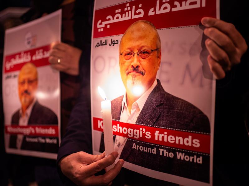 Family of slain journalist Jamal Khashoggi said they forgive his killers, paving the way for a pardon. Family of slain journalist Jamal Khashoggi said they forgive his killers, paving the way for a pardon.