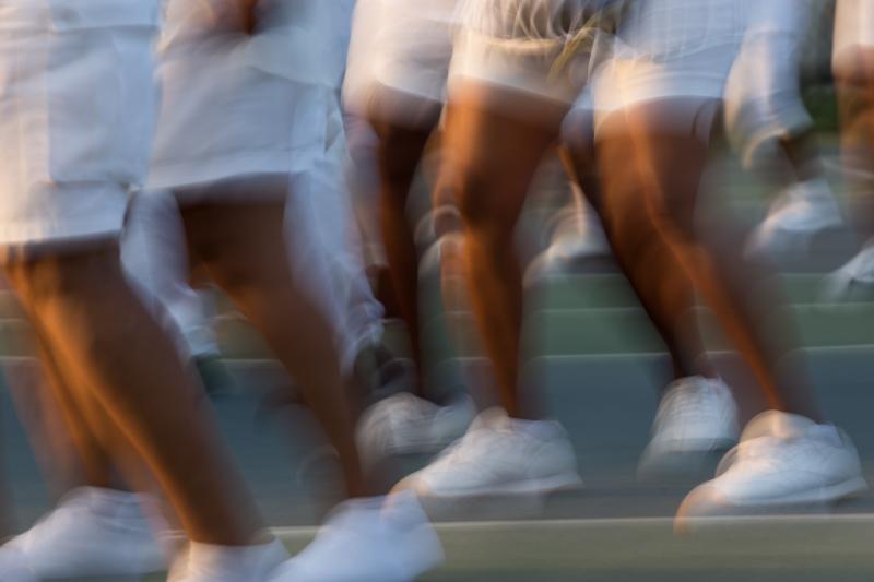 Although many of the line dances are not cardio intensive, they rely on fancy footwork and moves that count as moderate exercise. Although many of the line dances are not cardio intensive, they rely on fancy footwork and moves that count as moderate exercise.