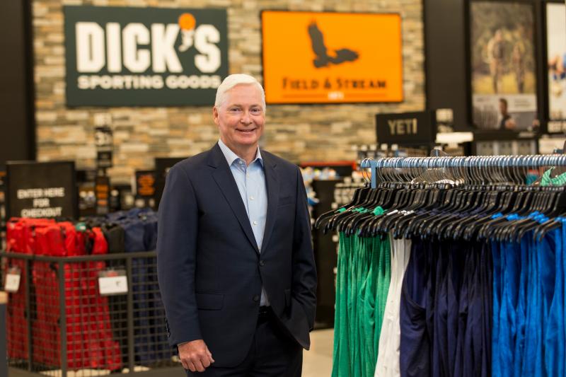 After his company's response to the Parkland shooting, Dick's Sporting Goods CEO Ed Stack became an unlikely corporate face of gun control. After his company's response to the Parkland shooting, Dick's Sporting Goods CEO Ed Stack became an unlikely corporate face of gun control.