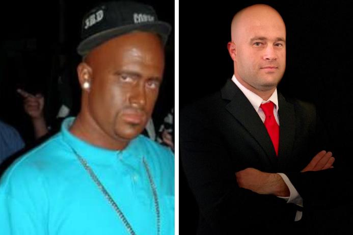 Craig Stivender, a Republican candidate for Colleton County sheriff in South Carolina, released a photo of himself in blackface in a recent campaign video. He says he was dressed as Demetrius "Big Meech" Flenory, who was sentenced to 30 years in prison fo Craig Stivender, a Republican candidate for Colleton County sheriff in South Carolina, released a photo of himself in blackface in a recent campaign video. He says he was dressed as Demetrius "Big Meech" Flenory, who was sentenced to 30 years in prison fo