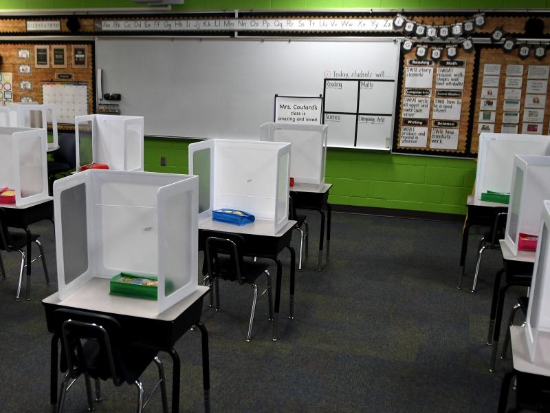 Layer Elementary School in Winter Springs, Florida is one of many schools across the region reopening with COVID-19 social distancing and sanitation protocols. Layer Elementary School in Winter Springs, Florida is one of many schools across the region reopening with COVID-19 social distancing and sanitation protocols.