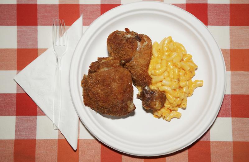 Fried chicken and mac and cheese: A study suggests Southern cuisine may be at the center of a tangled web of reasons why blacks in America are more prone to hypertension than whites. Fried chicken and mac and cheese: A study suggests Southern cuisine may be at the center of a tangled web of reasons why blacks in America are more prone to hypertension than whites.