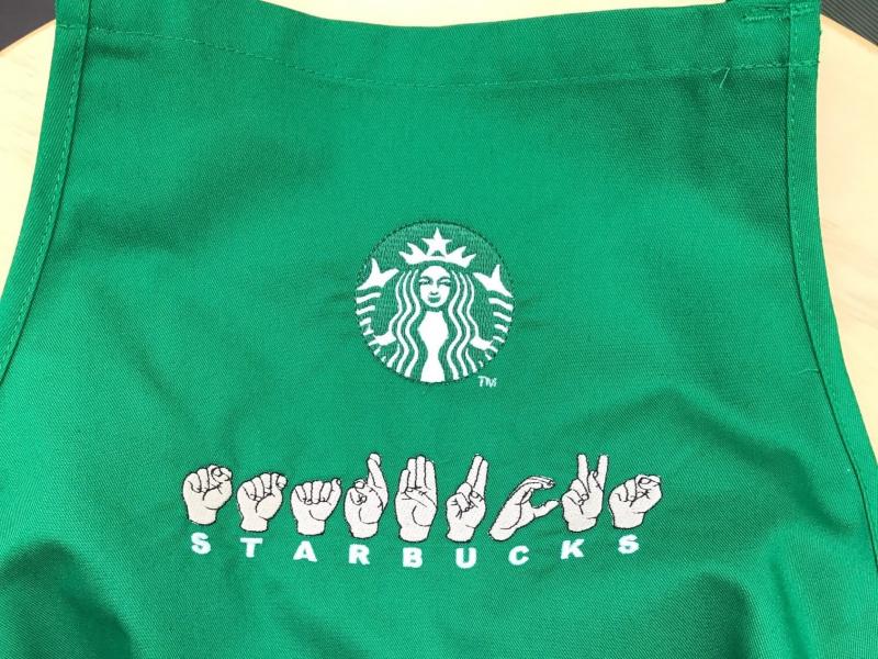 Starbucks is opening it's first deaf-friendly store in the U.S., where employees will be versed in American sign language and stores will be designed to better serve deaf people. Starbucks is opening it's first deaf-friendly store in the U.S., where employees will be versed in American sign language and stores will be designed to better serve deaf people.