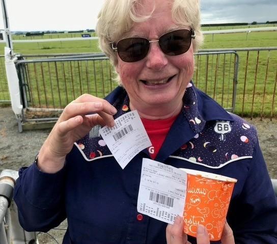 Clapp frequents a local racetrack. She has been out and about in the past year and says hardly anyone in New Zealand wears masks. Clapp frequents a local racetrack. She has been out and about in the past year and says hardly anyone in New Zealand wears masks.