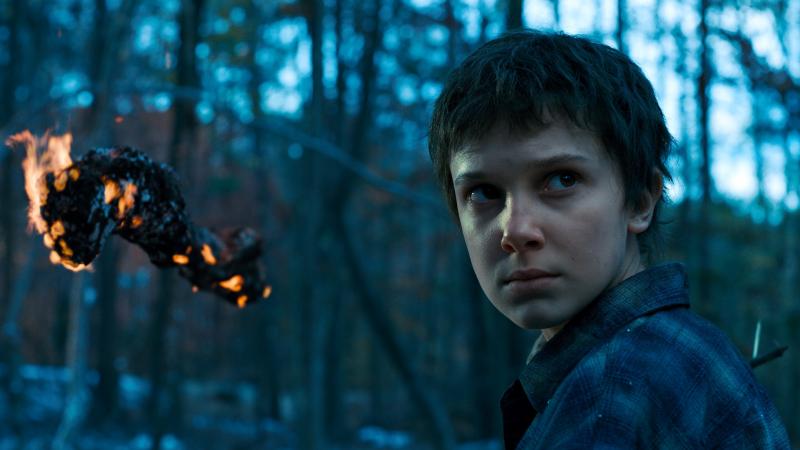 Actress Millie Bobby Brown plays Eleven in the Netflix series Stranger Things 2. Actress Millie Bobby Brown plays Eleven in the Netflix series Stranger Things 2.