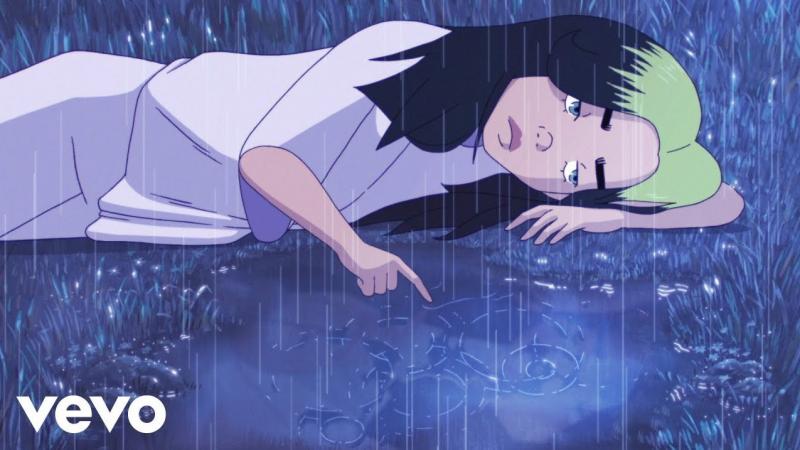 A still from Billie Eilish's video for "my future" A still from Billie Eilish's video for "my future"