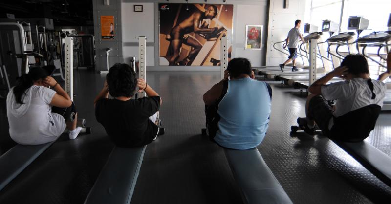 Students exercise at a weight-loss summer camp in China's Shandong Province. The government promotes physical activity as the solution to a growing obesity problem. Students exercise at a weight-loss summer camp in China's Shandong Province. The government promotes physical activity as the solution to a growing obesity problem.