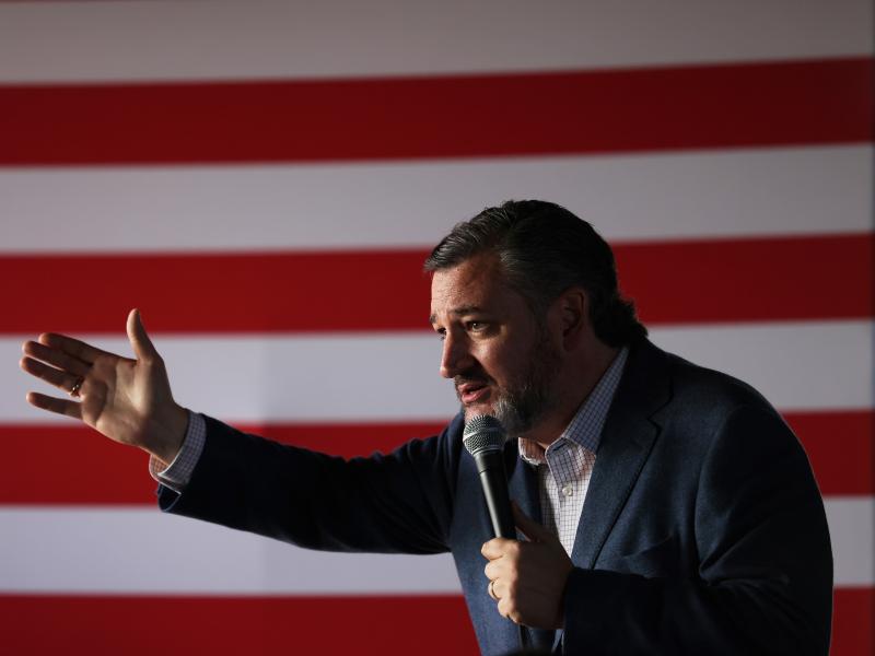 Sen. Ted Cruz challenged a federal law that bars federal candidates from raising more than $250,000 to repay a candidate's loans to his own campaign. He triumphed at the Supreme Court Monday. Sen. Ted Cruz challenged a federal law that bars federal candidates from raising more than $250,000 to repay a candidate's loans to his own campaign. He triumphed at the Supreme Court Monday.