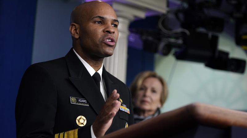 "We really need to come together as a nation" to fight the COVID-19 respiratory disease, Surgeon General Jerome Adams said on Monday. America's top doctor warned that "this week it's going to get bad." "We really need to come together as a nation" to fight the COVID-19 respiratory disease, Surgeon General Jerome Adams said on Monday. America's top doctor warned that "this week it's going to get bad."