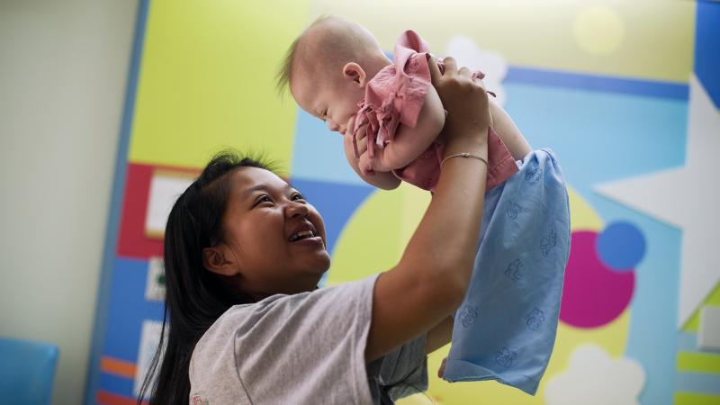 Thai surrogate mother Pattaramon Chanbua with her baby Gammy, who was born with Down Syndrome. An Australian couple who'd arranged for Pattaramon to serve as their surrogate rejected the child. Thai surrogate mother Pattaramon Chanbua with her baby Gammy, who was born with Down Syndrome. An Australian couple who'd arranged for Pattaramon to serve as their surrogate rejected the child.