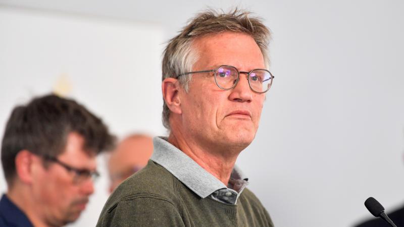 Anders Tegnell, Sweden's chief epidemiologist, addresses a news conference Wednesday in Stockholm. "There are things we could have done better," Tegnell told a Swedish newspaper. Anders Tegnell, Sweden's chief epidemiologist, addresses a news conference Wednesday in Stockholm. "There are things we could have done better," Tegnell told a Swedish newspaper.