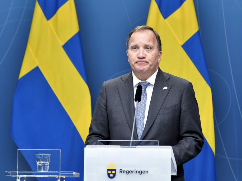 Stefan Lofven, Sweden's Social Democratic prime minister since 2014, lost a confidence vote in parliament Monday. Stefan Lofven, Sweden's Social Democratic prime minister since 2014, lost a confidence vote in parliament Monday.