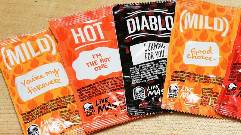 Taco Bell wants customers to collect its sauce packets so they can be turned into other products rather than sent to the landfill. Taco Bell wants customers to collect its sauce packets so they can be turned into other products rather than sent to the landfill.