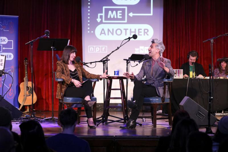 Ask Me Another host Ophira Eisenberg interviews Tan France at the Bell House in Brooklyn, New York. Ask Me Another host Ophira Eisenberg interviews Tan France at the Bell House in Brooklyn, New York.