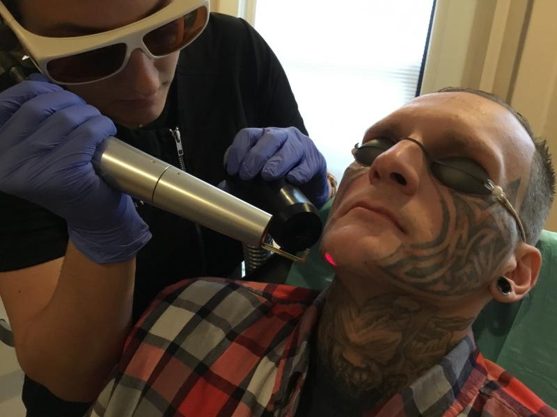 Shane MacLeod is covered head-to-toe in tattoos. He says he's tired of being pre-judged. Shane MacLeod is covered head-to-toe in tattoos. He says he's tired of being pre-judged.