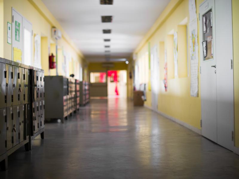 Empty school corridors have become the new norm in some parts of the country during the pandemic. Empty school corridors have become the new norm in some parts of the country during the pandemic.