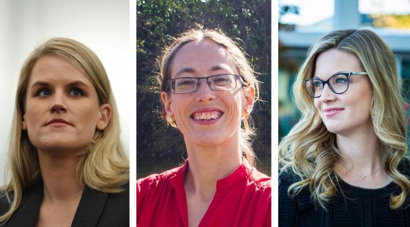 Frances Haugen; Janneke Parish; Chelsey Glasson Frances Haugen; Janneke Parish; Chelsey Glasson