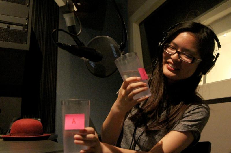 After teens noticed a change in the tap water in Oakland due to the California drought, 17-year-old Amber Lee took a tap vs. bottled water taste test in Youth Radio's studios. After teens noticed a change in the tap water in Oakland due to the California drought, 17-year-old Amber Lee took a tap vs. bottled water taste test in Youth Radio's studios.