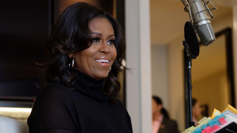 Former first lady Michelle Obama's new book Becoming was published in November. Former first lady Michelle Obama's new book Becoming was published in November.