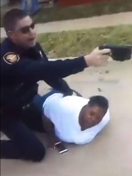 A screen grab from a video posted by Jacqueline Craig's niece shows an officer holding Craig on the ground while issuing commands. Police arrested Craig after she called to report a man had grabbed her son and accused him of littering. A screen grab from a video posted by Jacqueline Craig's niece shows an officer holding Craig on the ground while issuing commands. Police arrested Craig after she called to report a man had grabbed her son and accused him of littering.