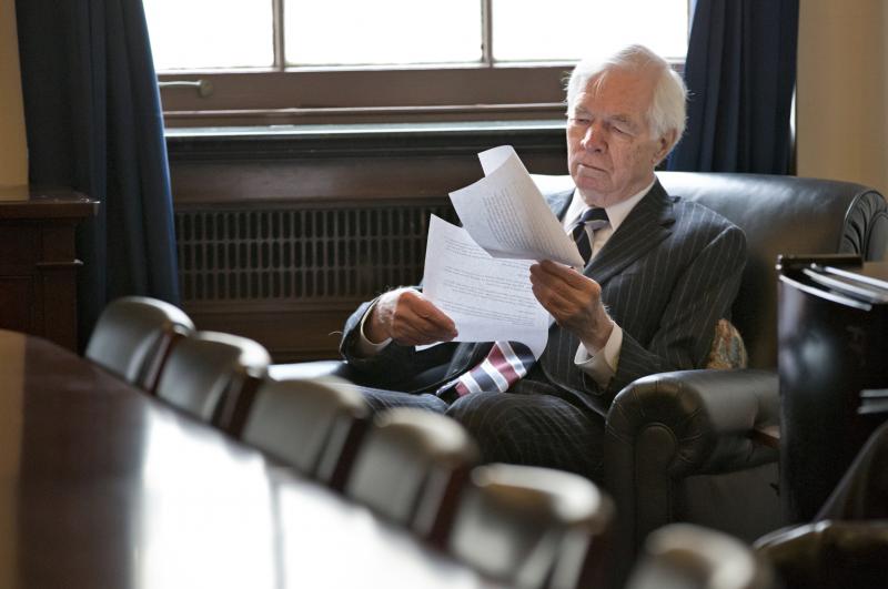 Sen. Thad Cochran, shown here in 2013, used seniority to steer billions of dollars to his home state of Mississippi. Sen. Thad Cochran, shown here in 2013, used seniority to steer billions of dollars to his home state of Mississippi.