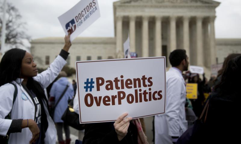 Demonstrators from Doctors for America marched in support of the Affordable Care Act outside the U.S. Supreme Court in March 2015. Now, another case aims to undo the federal health law: Texas v. United States could land in front of the Supreme Court ahead Demonstrators from Doctors for America marched in support of the Affordable Care Act outside the U.S. Supreme Court in March 2015. Now, another case aims to undo the federal health law: Texas v. United States could land in front of the Supreme Court ahead