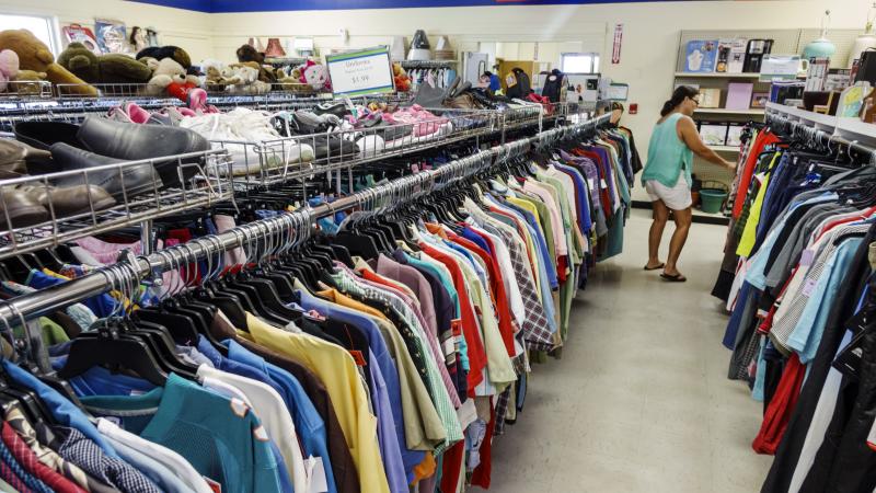 Author Adam Minter estimates that the average U.S. thrift store is able to sell only about one-third of its inventory. In his new book, Secondhand, he finds out what happens to the other two-thirds. Author Adam Minter estimates that the average U.S. thrift store is able to sell only about one-third of its inventory. In his new book, Secondhand, he finds out what happens to the other two-thirds.