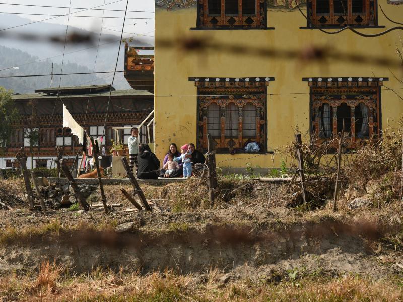 The environment is central to Bhutan's Gross National Happiness. The Index measures a myriad of issue including attitudes on conservation, pollution and waste. Preserving 60% of Bhutan's forests is enshrined in the constitution to maintain the country ec The environment is central to Bhutan's Gross National Happiness. The Index measures a myriad of issue including attitudes on conservation, pollution and waste. Preserving 60% of Bhutan's forests is enshrined in the constitution to maintain the country ec
