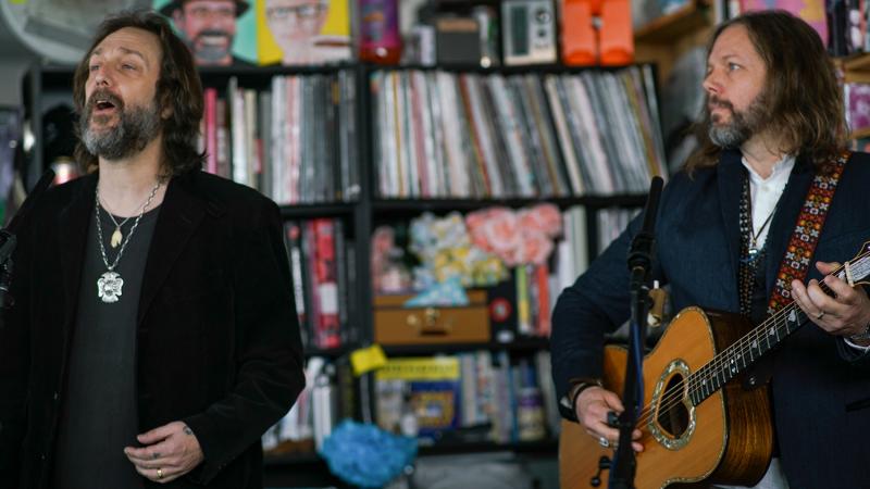 The Black Crowes play a Tiny Desk concert. The Black Crowes play a Tiny Desk concert.