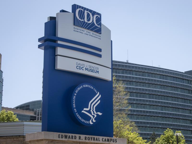 A sign at the entrance to the Centers for Disease Control and Prevention is seen on April 19 in Atlanta. A sign at the entrance to the Centers for Disease Control and Prevention is seen on April 19 in Atlanta.